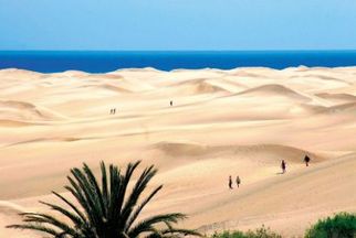 Playa Del Ingles Dunes et Mer