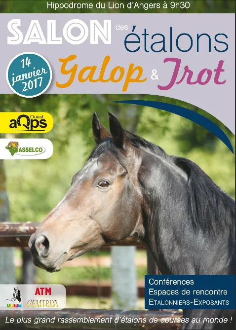 SALON DES ÉTALONS LE SAMEDI 14 JANVIER 2017 AU LION D'ANGERS