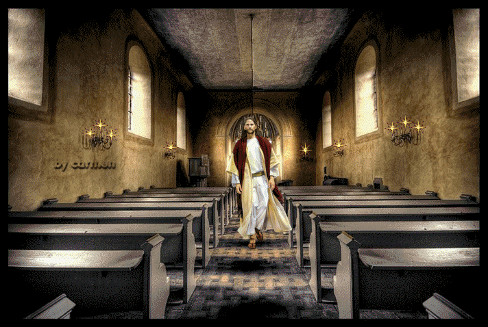 Jesus dans l eglise