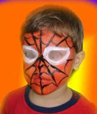 Maquillage spiderman