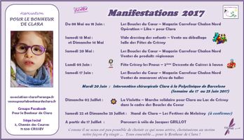 Manifestations 2017 Planning page 2