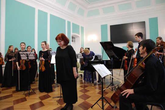 "The Lost Souls" , Belgorod 12/04/2017 tutti orchestra,Alina Kuznetsova, piano. Svetlana Dolgacheva, conductor.