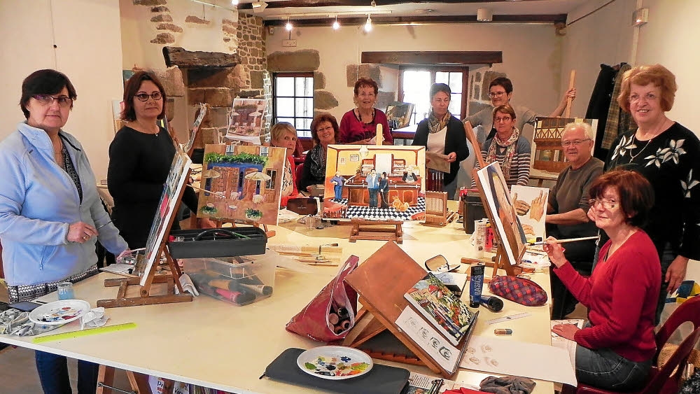 Atelier de peinture stage et preparation d exposition 3392916
