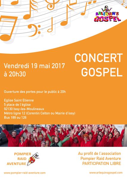 Affiche concert gospel 2017 01