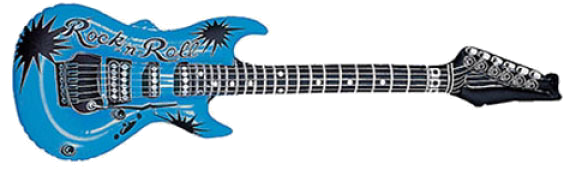 Guitare gonflable 2