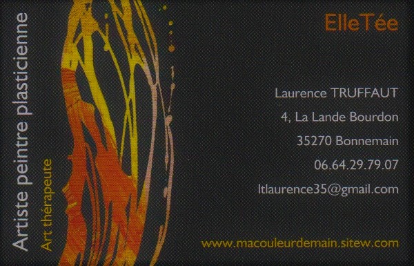 Carte visite ElleTee