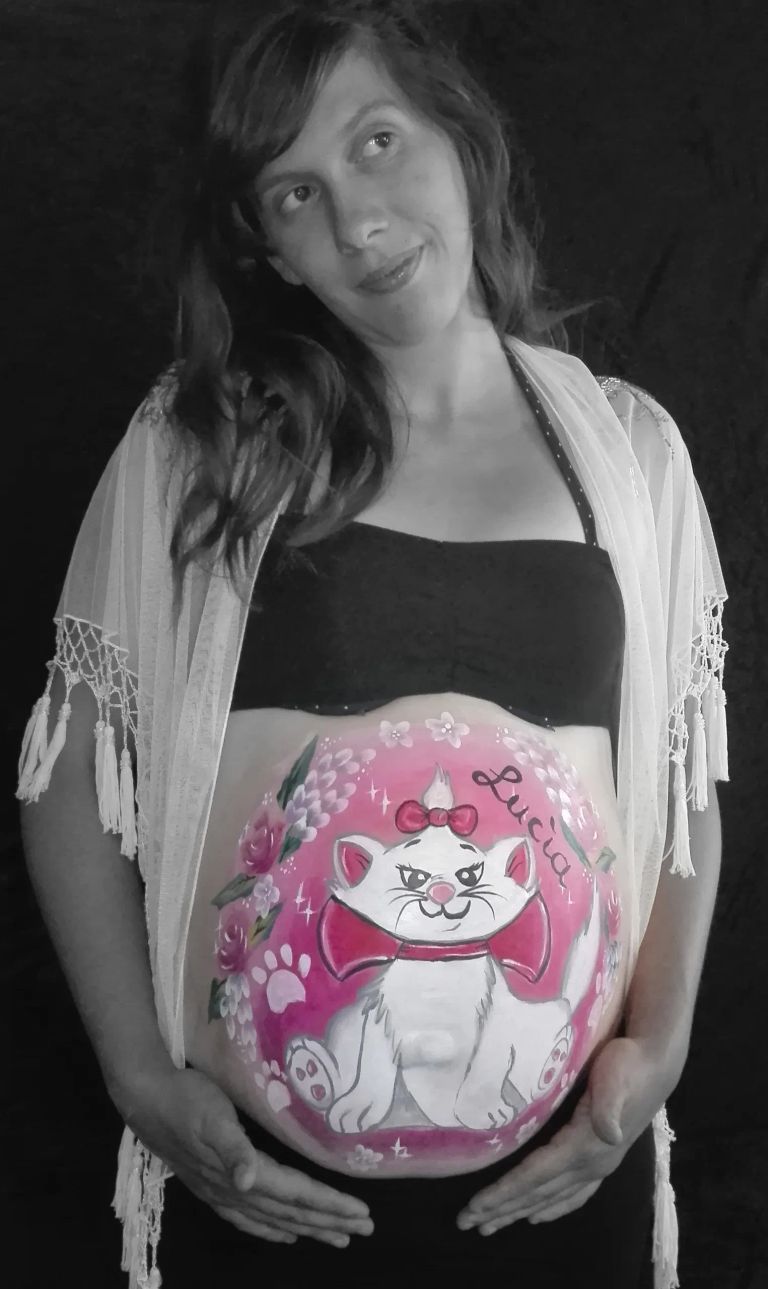 Belly painting mme guerin 009