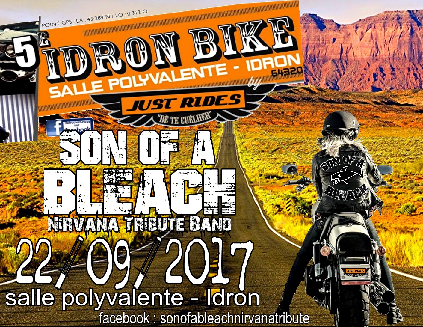 Afiche idron bike 2017 son of a bleach