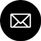 Nouveau symbole email de contour en bouton noir circulaire 318 68510