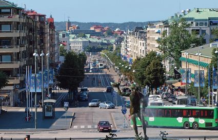 Goteborg varoskozpont nyaron