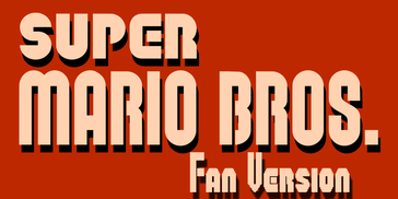 Super Mario Bros Logo svg