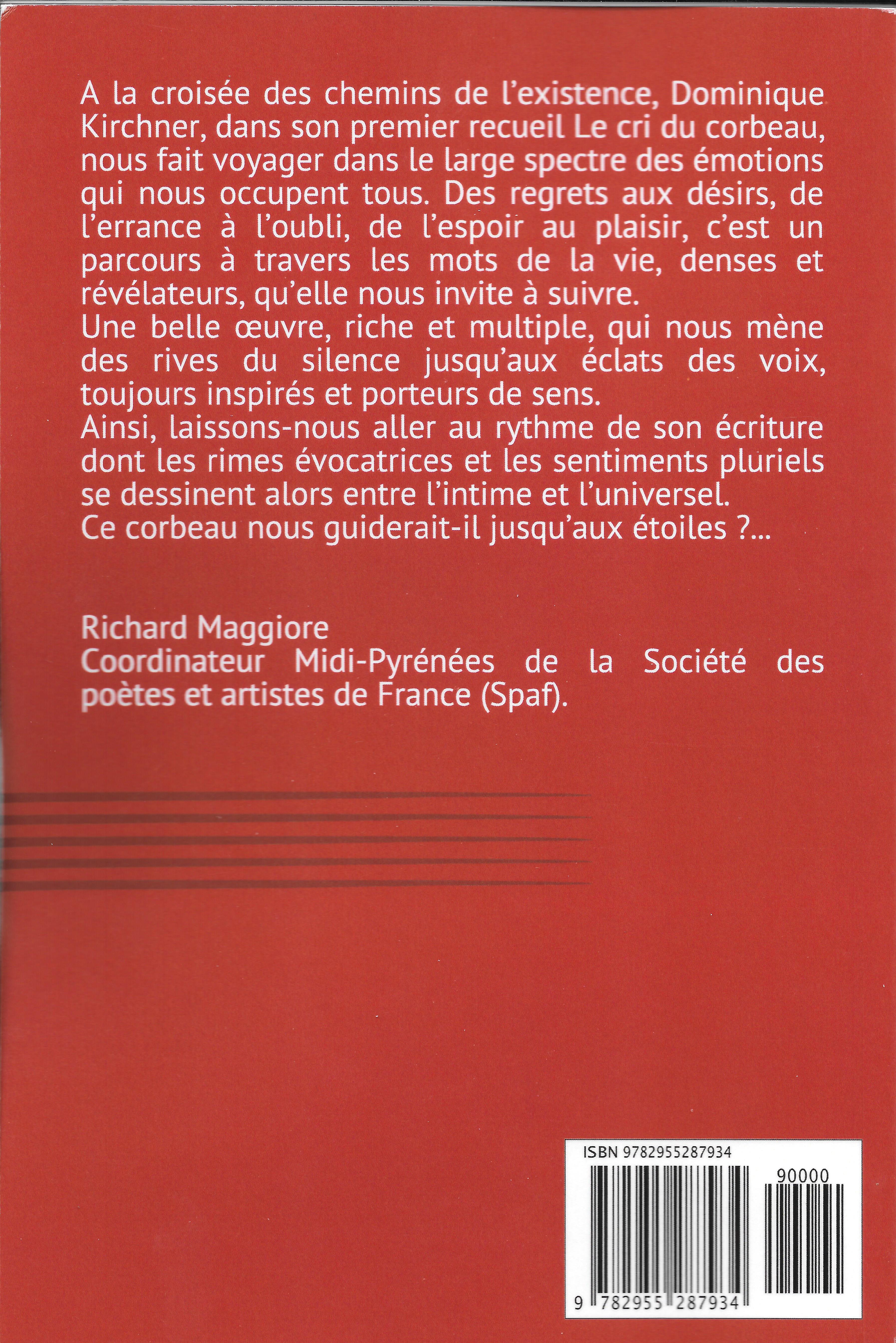 Couverture verso