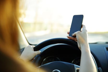 téléphone au volant sms - safety day
