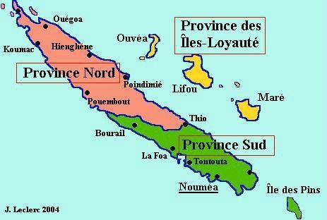 Les 3 provinces