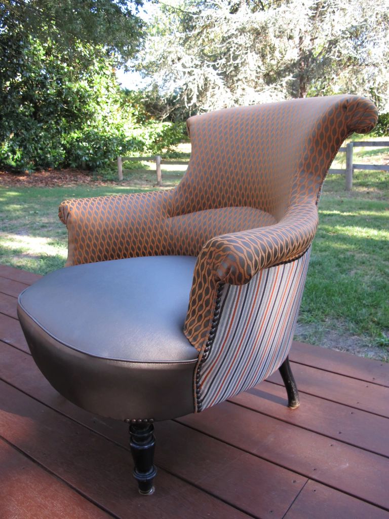 Refection restauration relooking fauteuil chaise canape crapaud 1 meuble tapissier decorateur bordeaux st medard en jalles atelier les renaissances