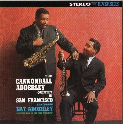 1959 the cannonball adderly quinet in san francisco front