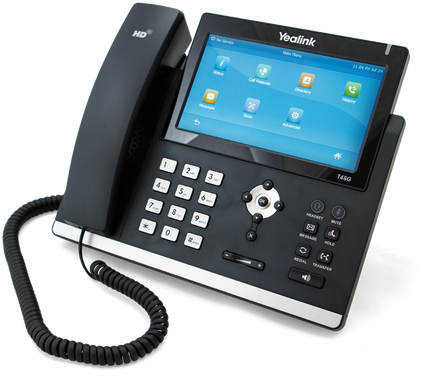 Telephone png hd images yealink t48 ip phone front 854
