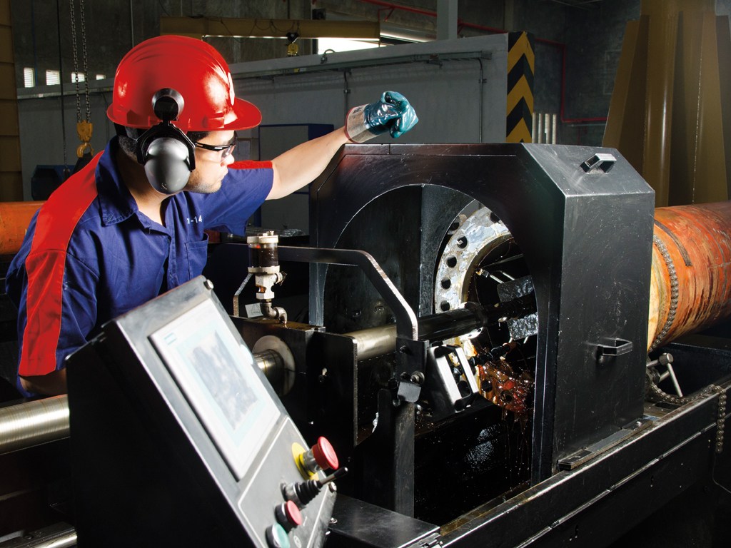 Honing o rectificado interior hydraulic systems