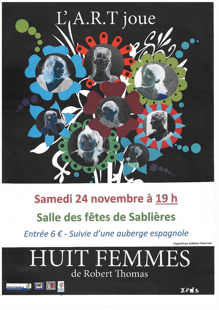 Affiche a3 8 femmes