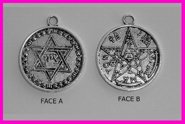 Medaillons tetragrammaton encodes desenvoutement s