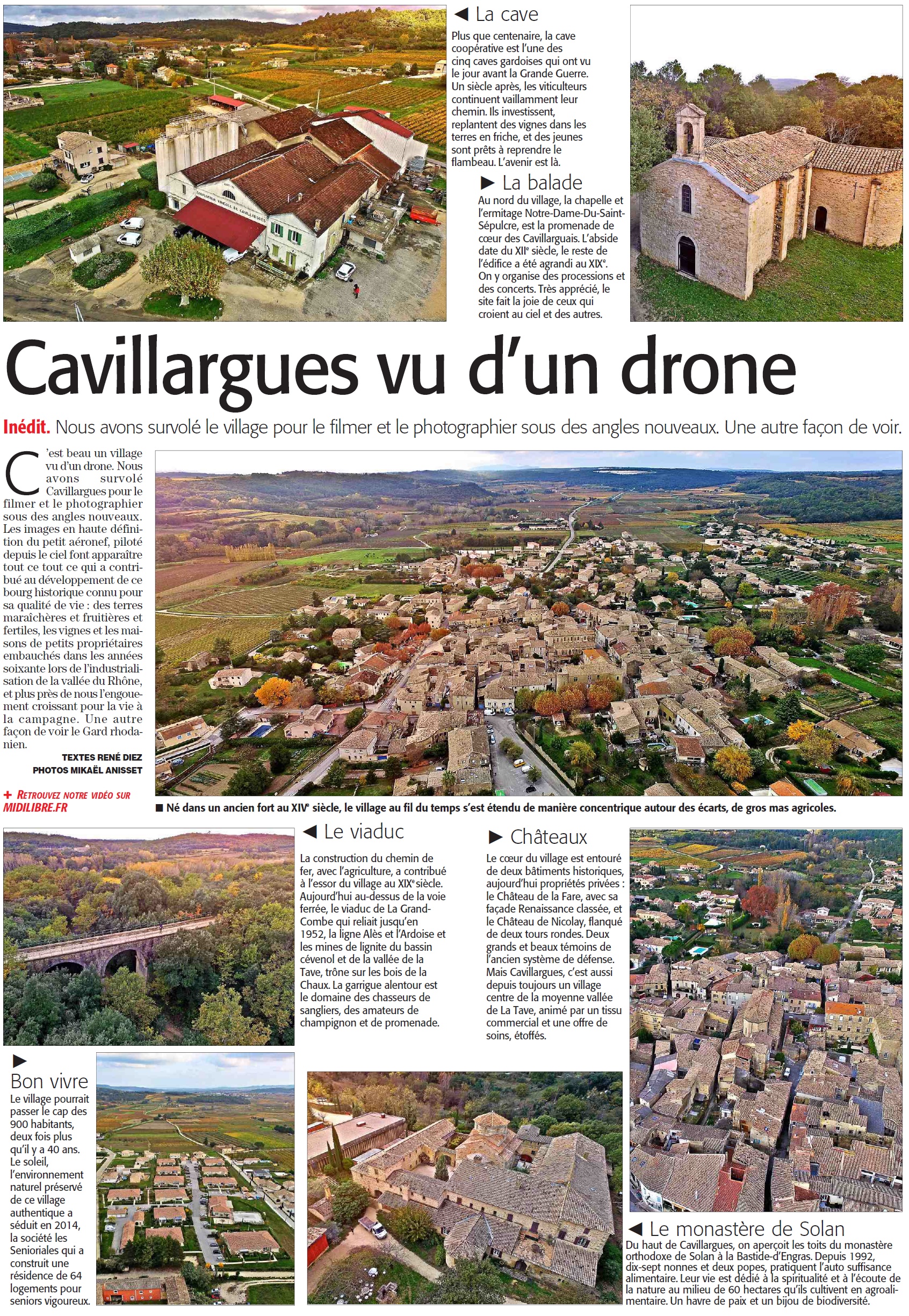Cavillargues vu du ciel ML 17nov2018