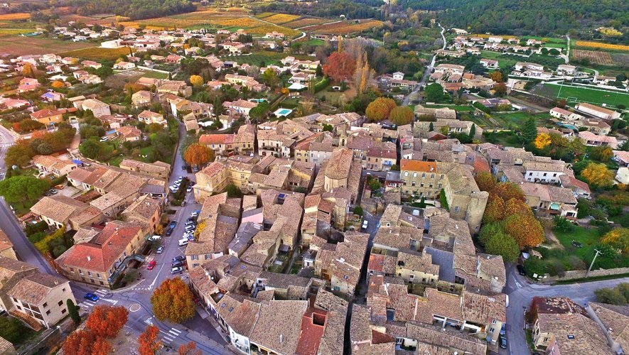 Cavillargues vu du ciel 17nov2018
