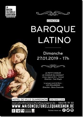 Baroque Latino - Quaregnon - 27/01/2019
