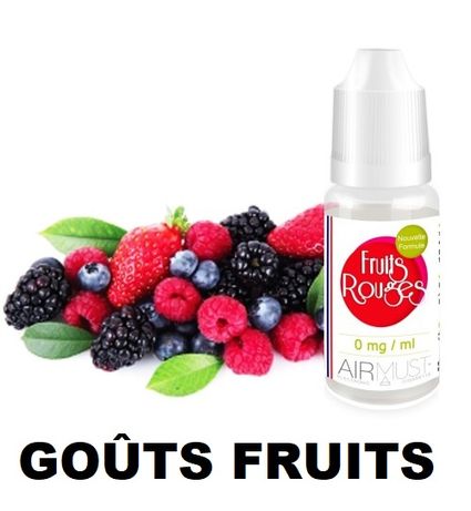 Fruits rouges e liquide airmust