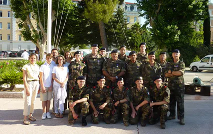 Remise de décorations aux membres de l'ANFMC Toulon