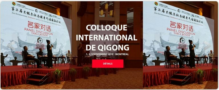 Colloque internationnal qigong montreal 2019