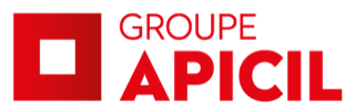 Apicil logotype rouge sans baseline rvb