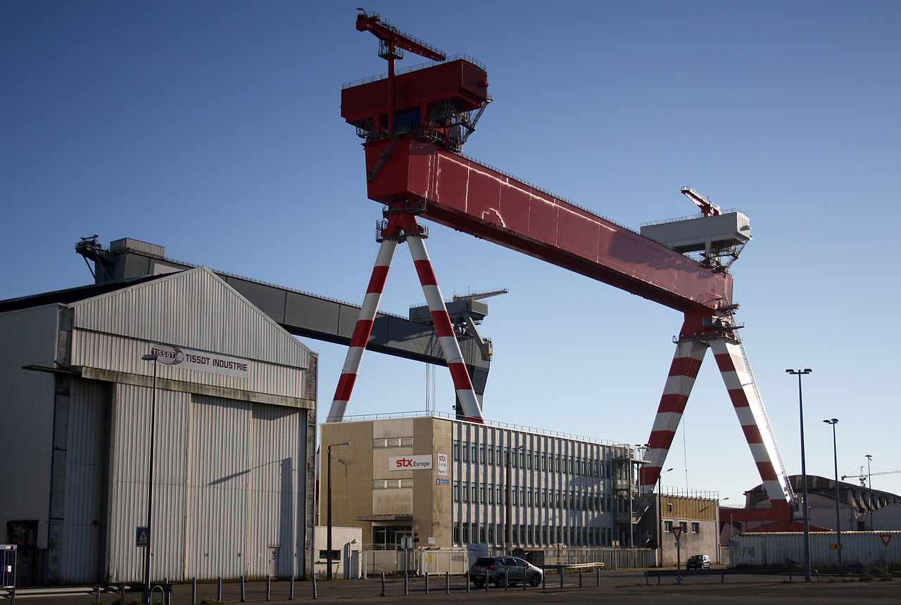 Portiques chantiers de l atlantique 2014