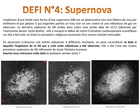 Defi 4 Supernova