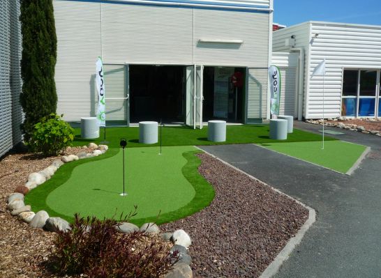 Green synthétique de golf, Décathlon Mérignac