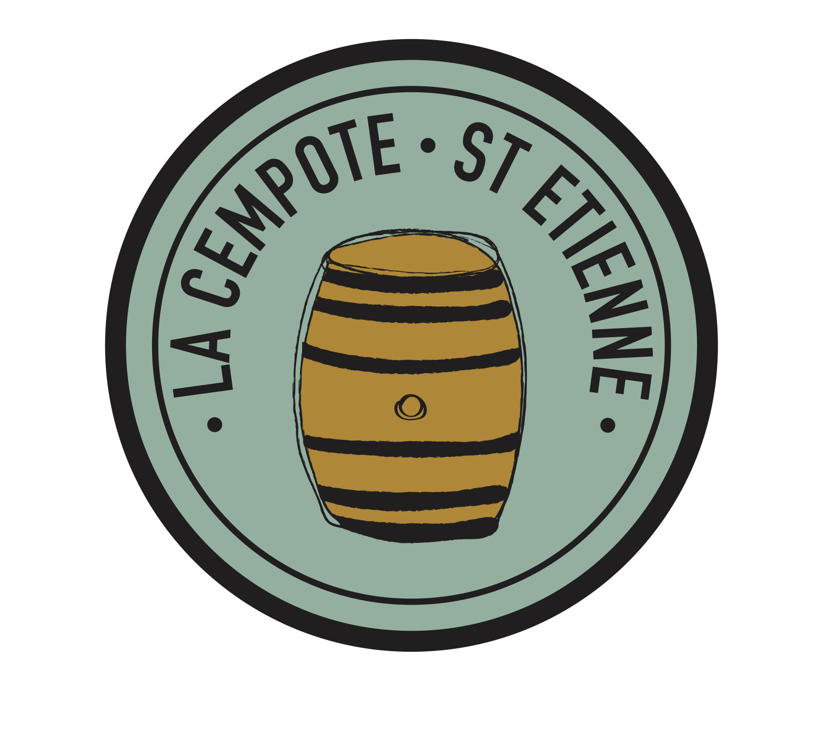 La cempote logo bouteille