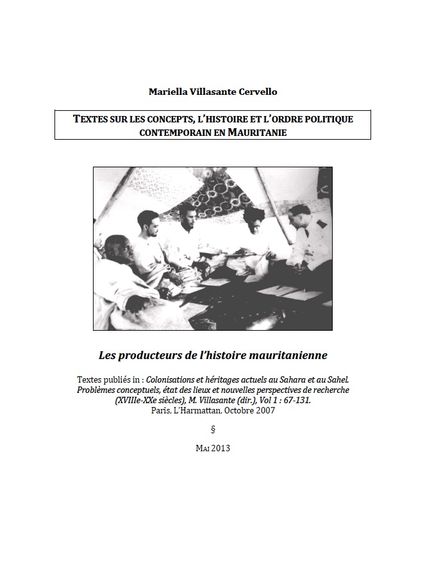 Les producteurs de lhistoire de Mauritan