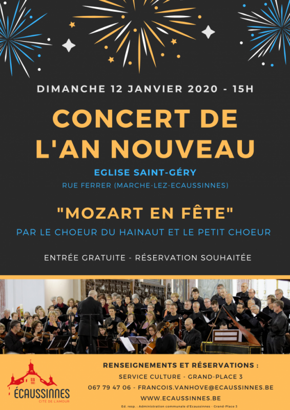 Mozart en fête - Ecaussinnes - 12/01/2020
