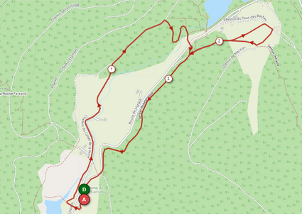 Boucle trail A 3 9km