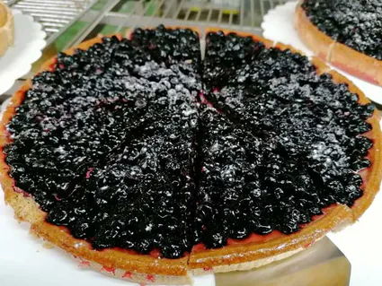 Montagne tarte myrtille