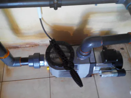 Changement de pompe