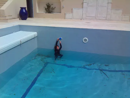 Nettoyage piscine