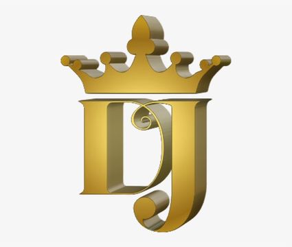968 9685716 dj gold crown dj logo full hd png
