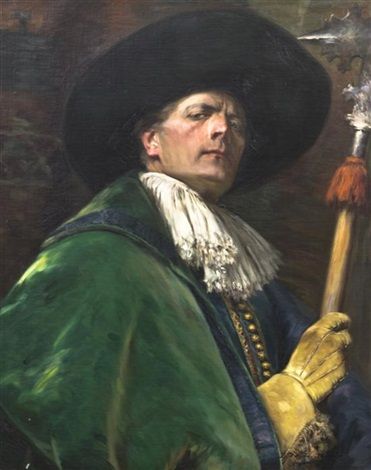 Alex de andreis portrait of a gentlemen