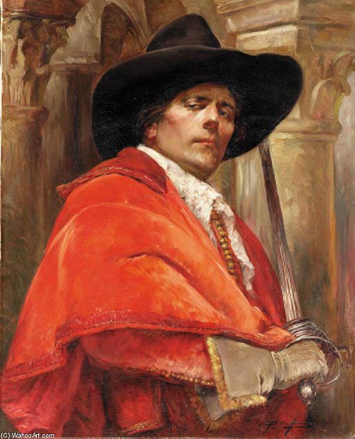Alex de andreis the red coat cavalier