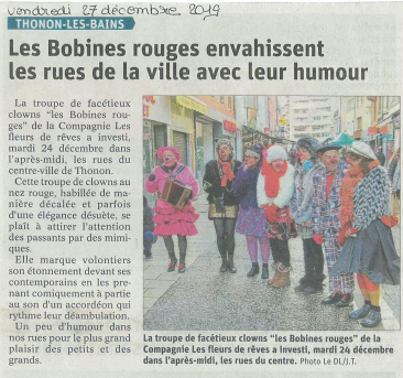 Bobines Thonon de cembre 2019