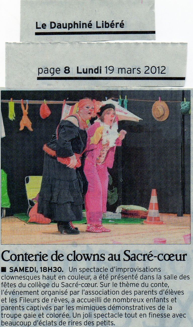 Conterie de Clowns Sacre coeur