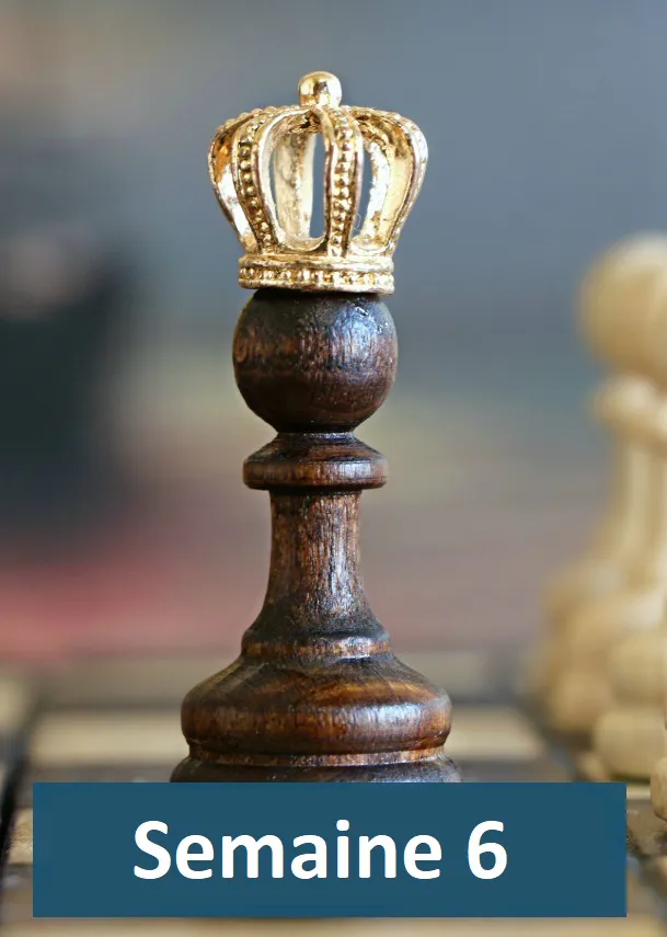 Le programme de la semaine 6 de confinement