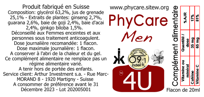 PhyCare 4G Men Boite Etiq 03