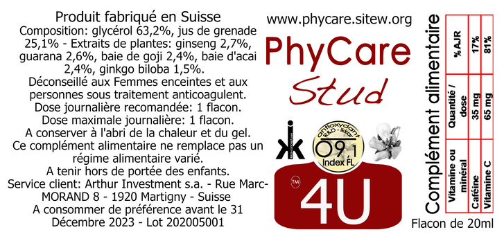 PhyCare 4G Stud Boite Etiq 03