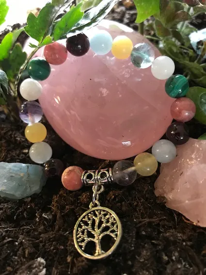 calcul et création du bracelet thème de vie